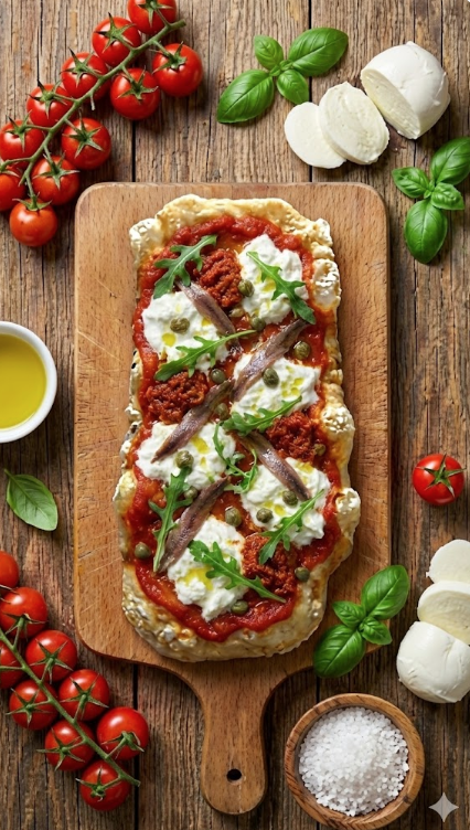 'Nduja, Acciughe & Burrata